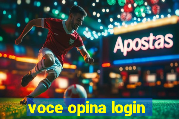 voce opina login